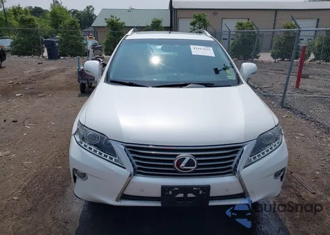 2013 Lexus Rx 350 z USA, uszkodzony, nr VIN 2T2BK1BA1DC223508